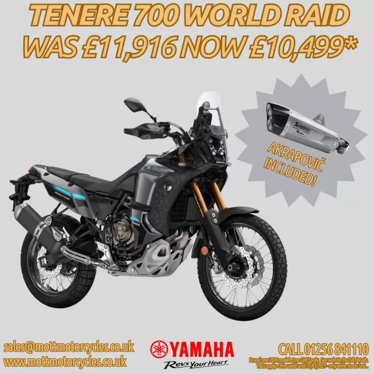 Tenere World Raid Offer