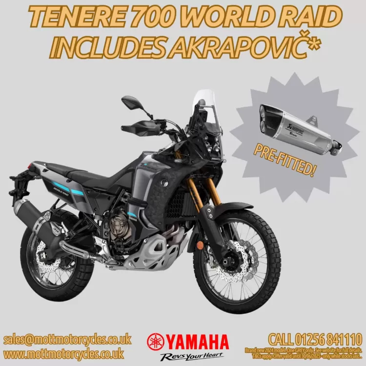 Tenere 700 World Raid Q2 Offer