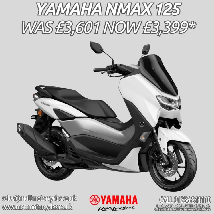 2024 Nmax 125 White Q2 Offer