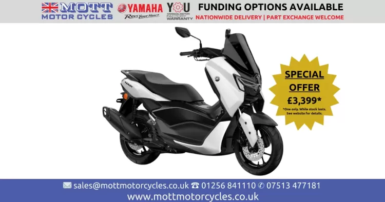 Nmax 125 Offer White